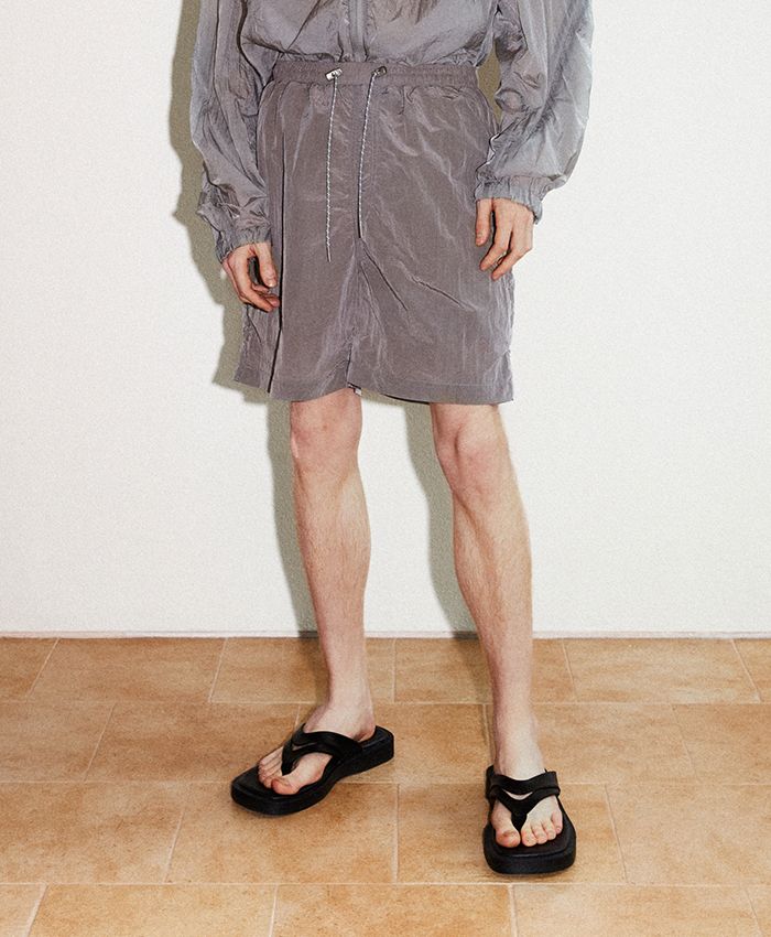 [LEMARD] ユニセックス☆l Swim Pants MUSINSA公式 | LEMARD Metal Swim Pants - Light Gray