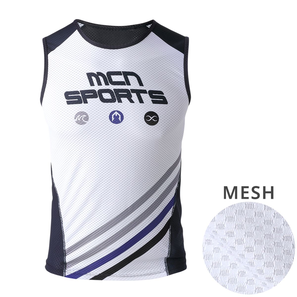 엠씨엔스포츠(MCNSPORTS) 인버트 K-매쉬 민소매 이너웨어