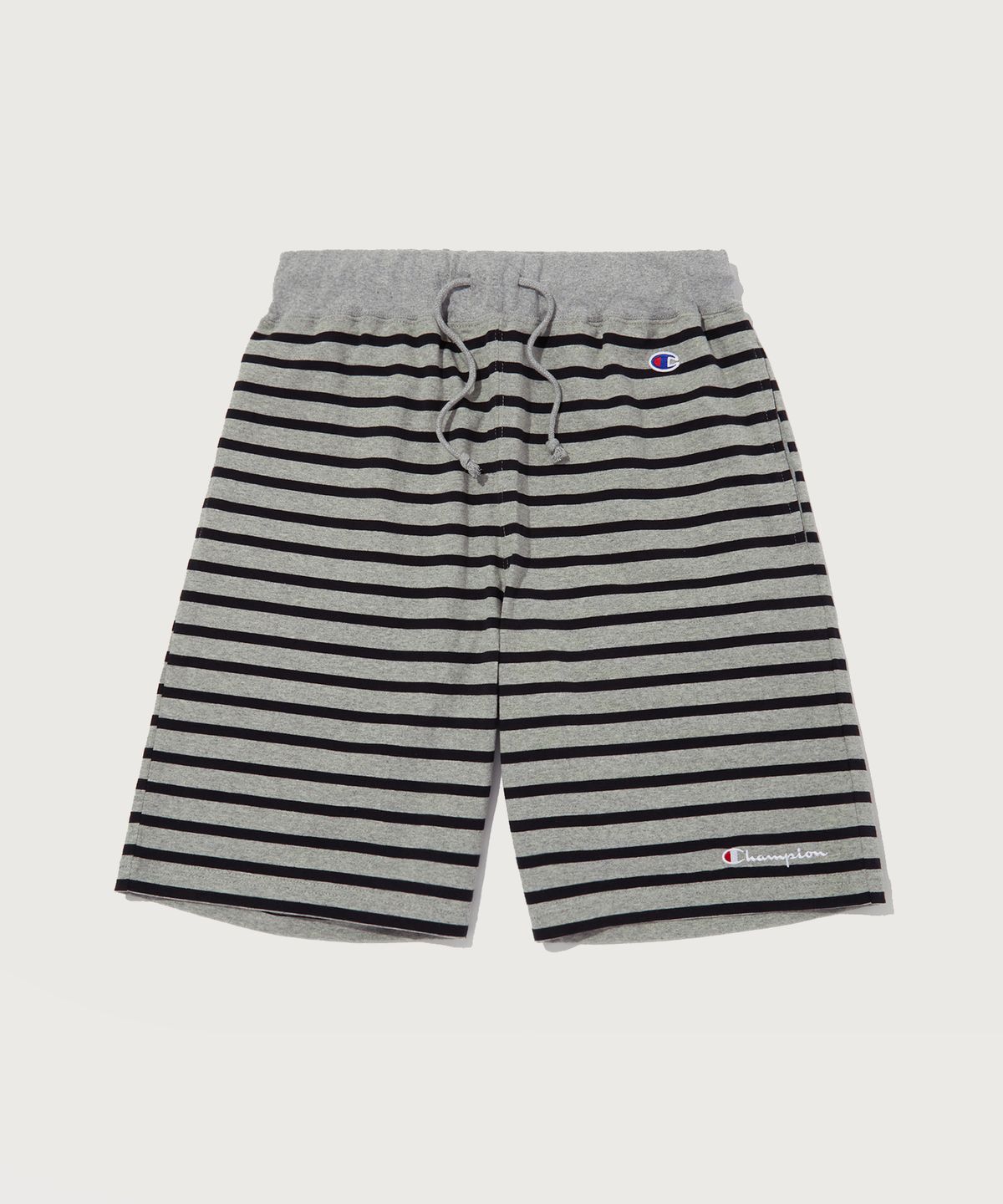챔피온(CHAMPION) 스크립트 로고 HVW 보더 숏팬츠 Normal Grey