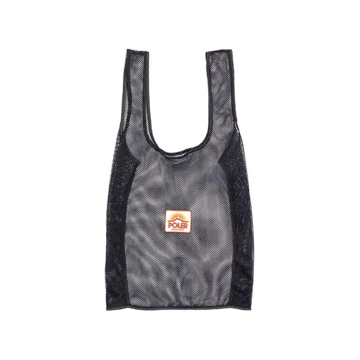 폴러스터프(POLERSTUFF) 메쉬 패스 토트백 BLACK