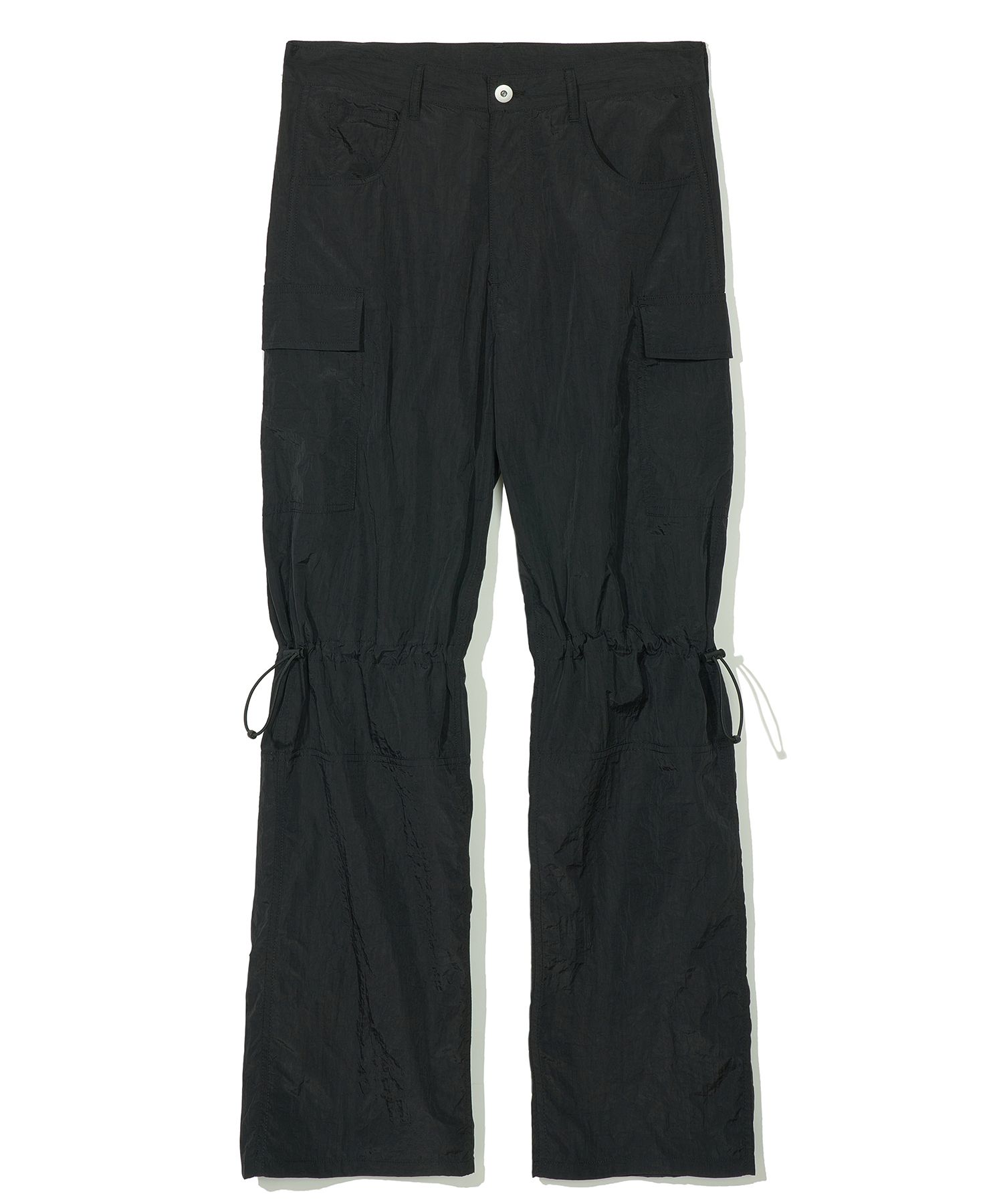 【PARTIMENTO】23ss NYLON STRING CARGO PANTS MUSINSA | PARTIMENTO Nylon String Cargo Pants Black