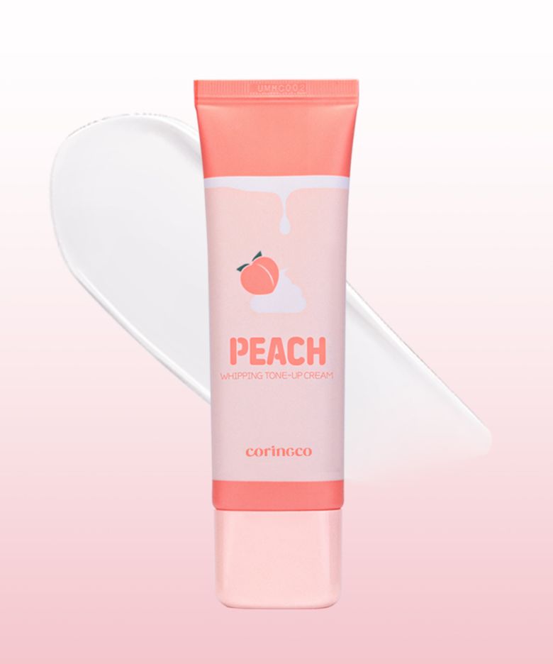 피치 휘핑 미백 톤업 크림