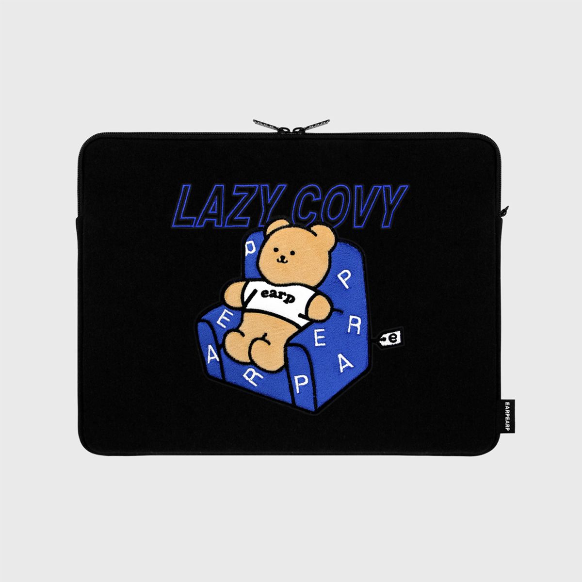 어프어프(EARPEARP) LAZY COVY-BLACK(노트북파우치)