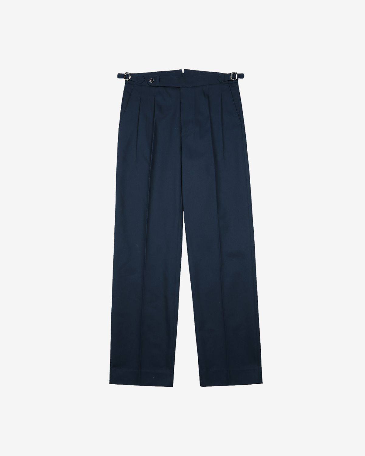 솔티(SORTIE) Reve Cotton Washed Trousers (Navy)