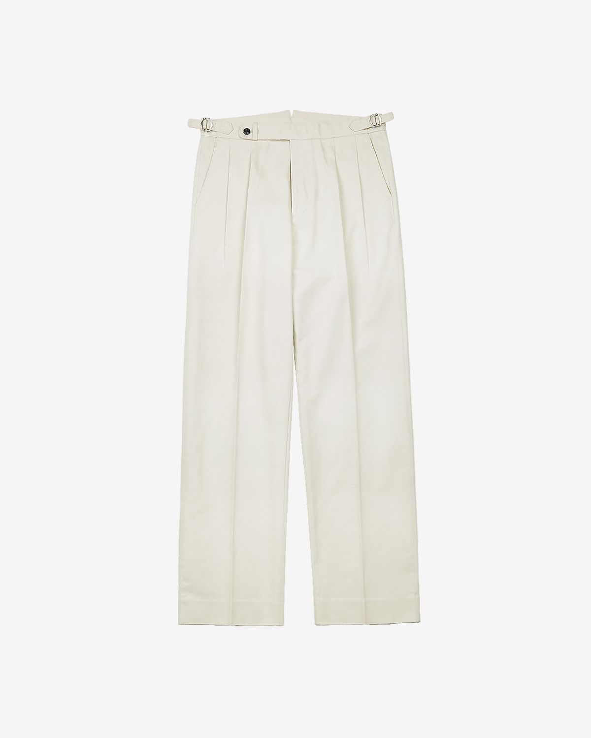 솔티(SORTIE) Reve Cotton Washed Trousers (Ivory)