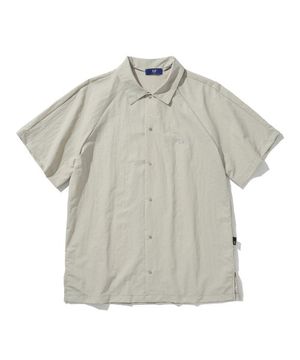 스카치 라인 나일론 스냅 셔츠 (그레이)