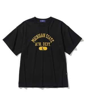 90s 빈티지 크랙바인더 반팔 (미시간)