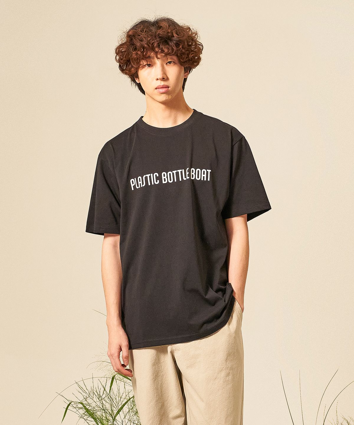 플라스틱보틀보트(PLASTIC BOTTLE BOAT) PBB 베이직 로고 티셔츠 (P21BTTS00)