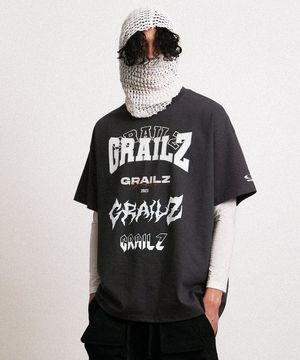 MULTI LOGO T-SHIRTS [CHARCOAL]