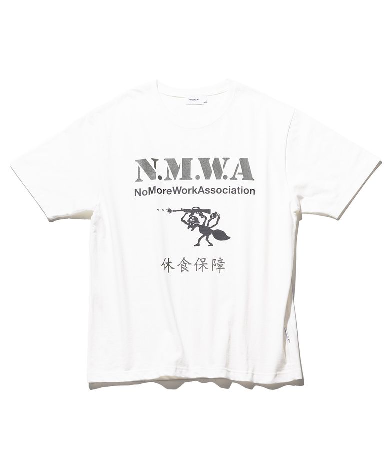 [16수] N.M.W.A 반팔티 티셔츠 MSHTS011-WT