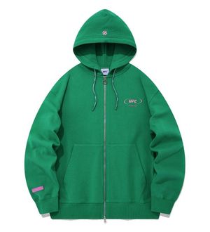 UFC 액티브 릴렉스핏 후드 집업 그린 U2HDU1304GN