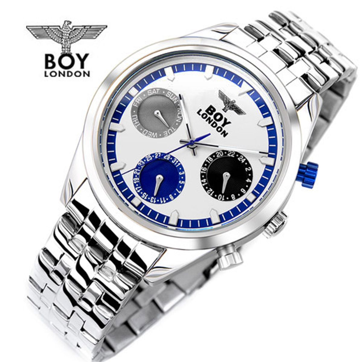 보이런던와치(BOYLONDON WATCH) 남자 메탈 손목시계 BLD727-A