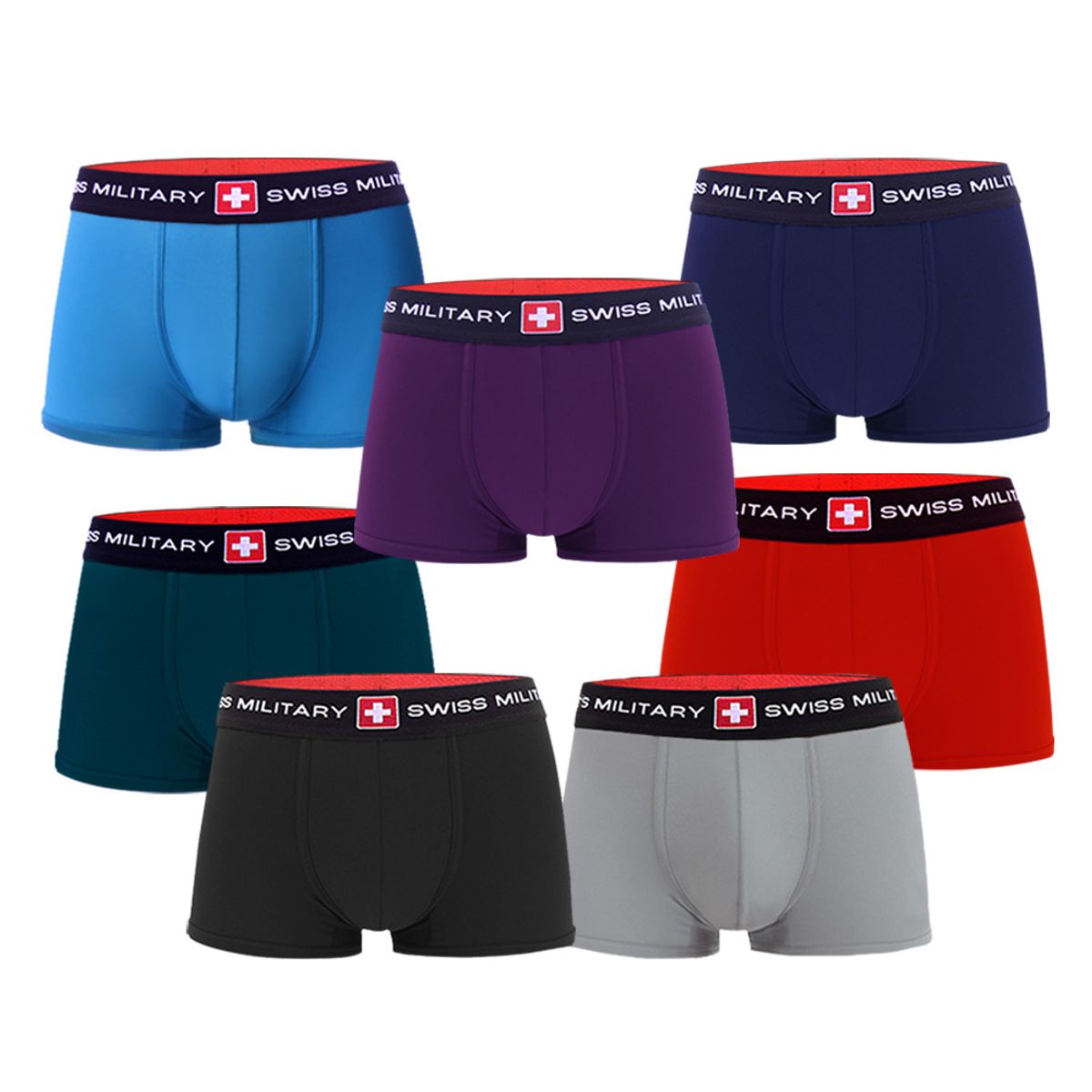 스위스밀리터리 언더웨어(SWISS MILITARY UNDERWEAR) 남자팬티 드로즈 7팩 세트