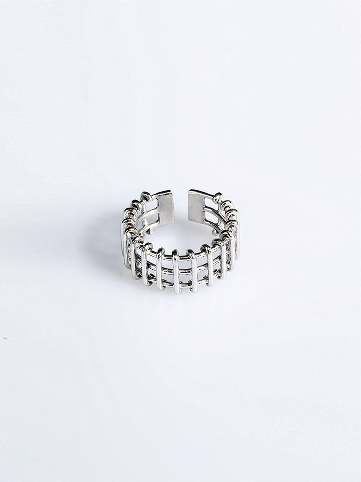 51퍼센트(51PERCENT) Mesh Ring - silver
