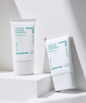 유브이 액티브 포어리스 선스크린 SPF50+ PA4+ 50mL 2개