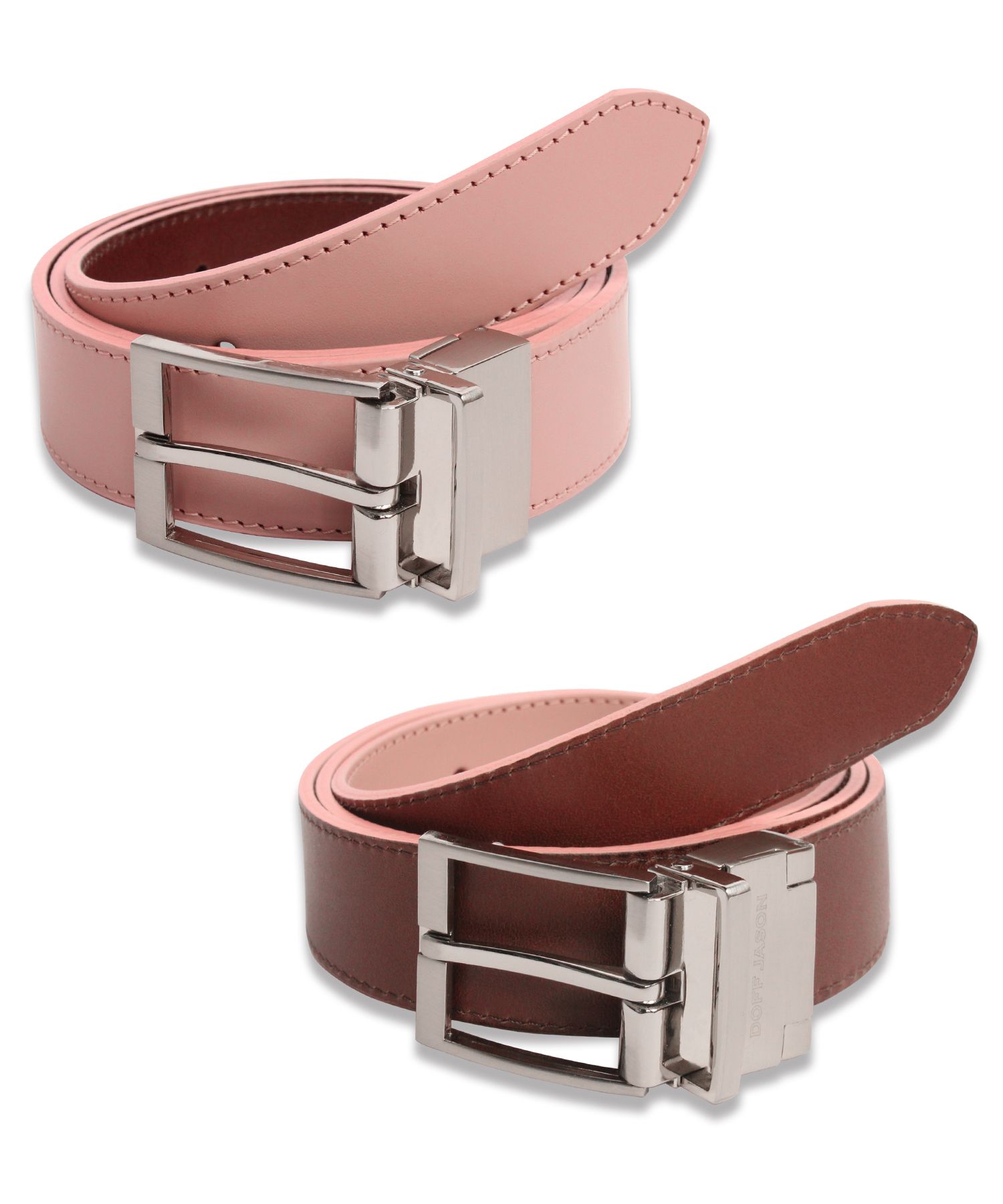●DOFFJASON● Cowhide Reversible Hard Leather Belt BROWNPINK MUSINSA | DOFFJASON Cowhide Reversible Hard Leather Belt