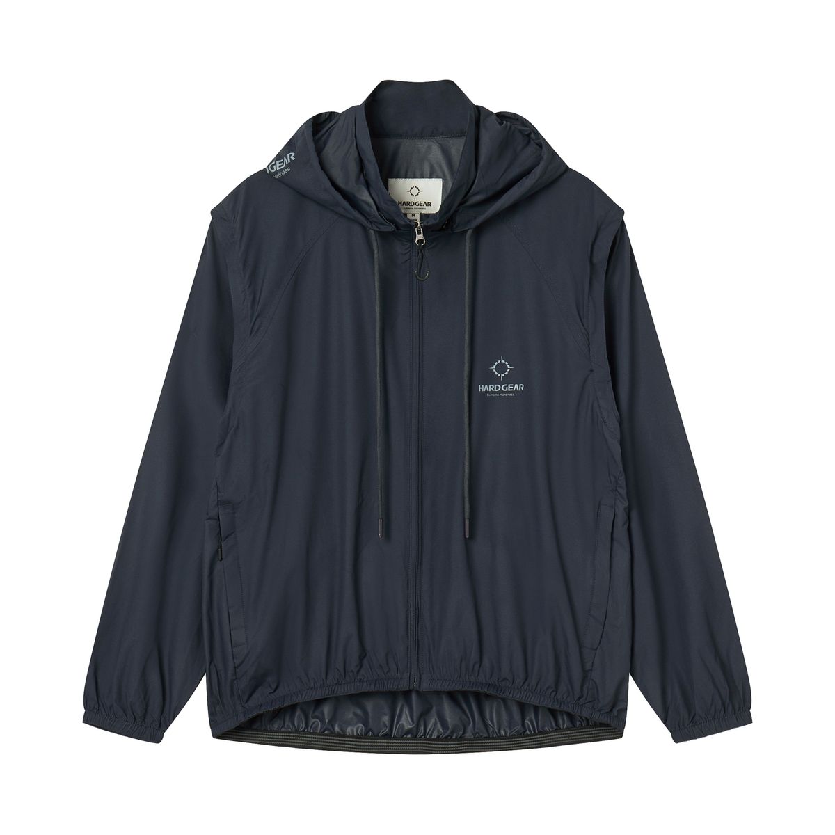 하드기어 어패럴(HARDGEAR APPAREL) 디테쳐블 윈드브레이커 네이비