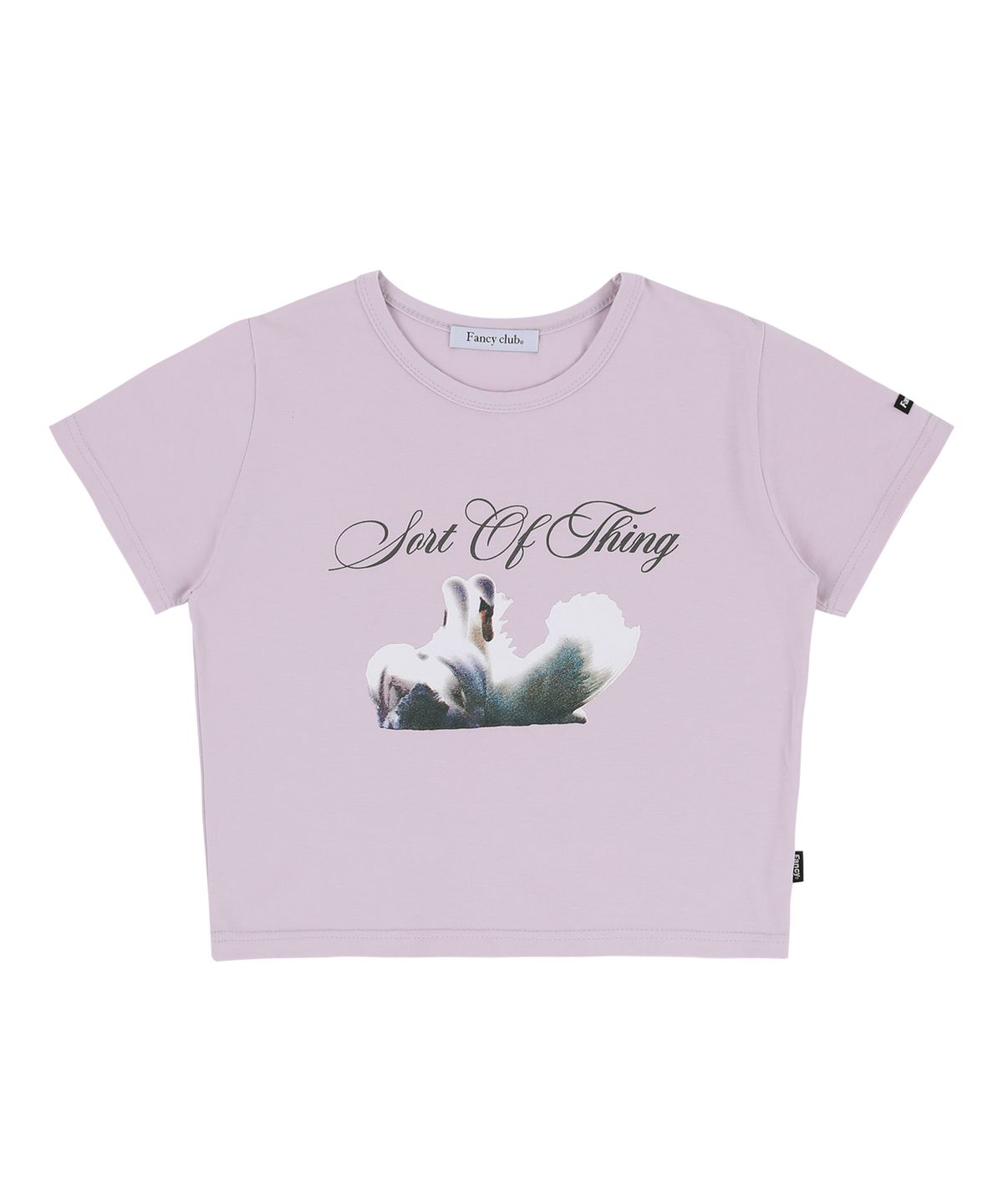 팬시클럽(FANCY CLUB) [NF] 시그너스 스탠다드 티 (LIGHT PINK)_F23QB493