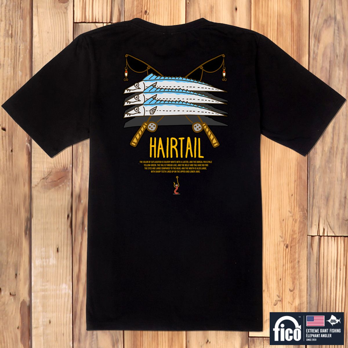 돌돌(DOLDOL) FICO_tshirts-114 익스트림 낚시 브랜드 피코 시즌2 캐릭터 그래픽 디자인 티셔츠