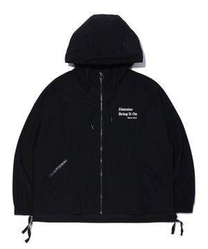 돌먼 슬리브 후드 집업 BLACK (LO5TF520-076)