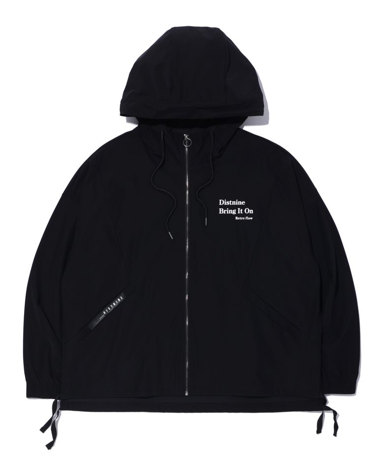 돌먼 슬리브 후드 집업 BLACK (LO5TF520-076)