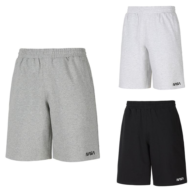남녀공용 스웨이트 5부 면 반바지 밴딩 숏팬츠 MENS SWEAT SHORTS [3 컬러]