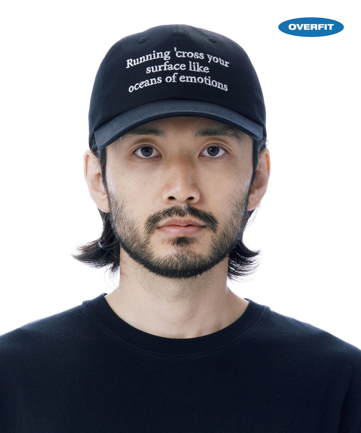 루오에스팩(LUOESPAC) 이모션 볼캡 (블랙)