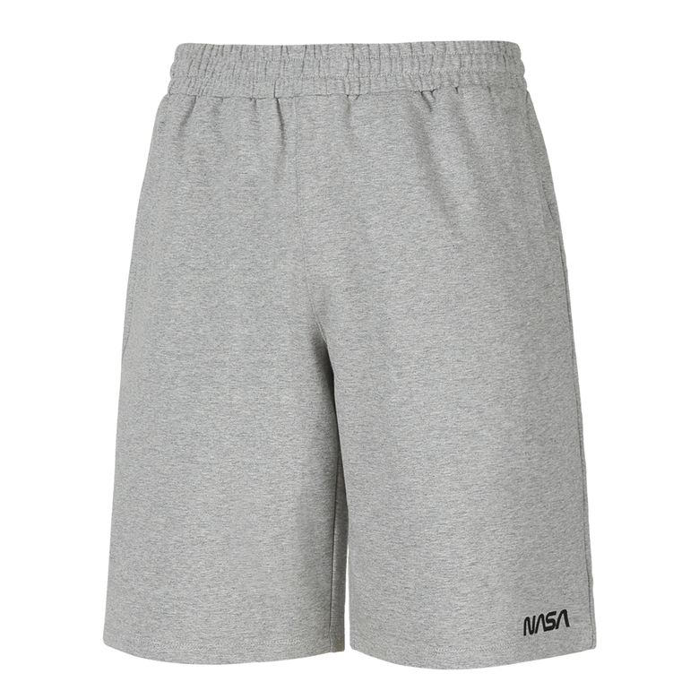 남녀공용 스웨이트 5부 면 반바지 밴딩 숏팬츠 MENS SWEAT SHORTS [라이트멜란지]