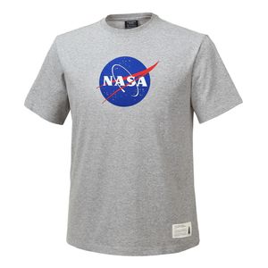 남녀공용 트레이닝 면혼방 라운드 반팔티 면티셔츠 [라이트멜란지]