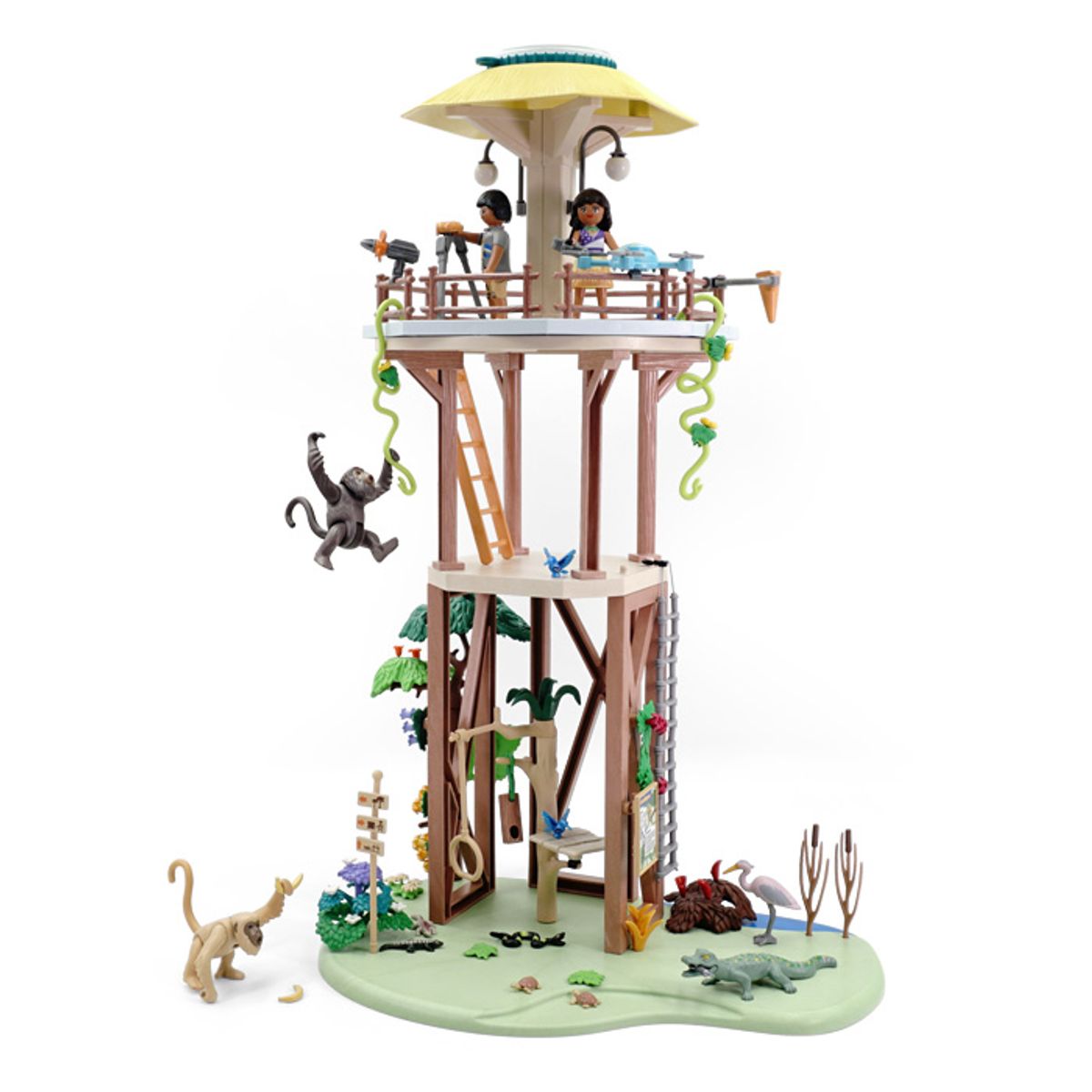 플레이모빌(PLAYMOBIL) 연구 타워와 나침반(71008)