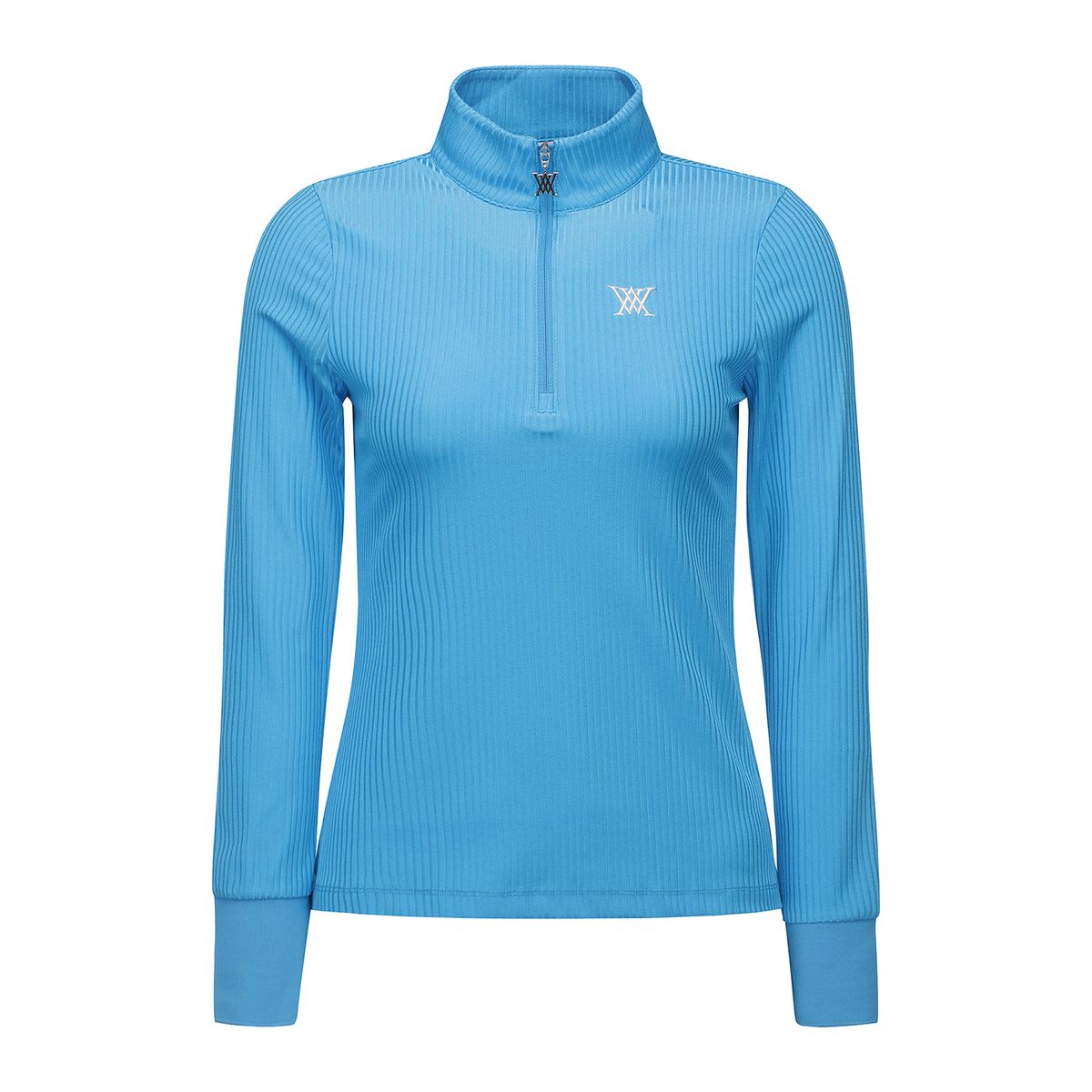 어뉴골프(ANEW GOLF) WOMEN ZIPPER POINT GOLGI LONG T-SHIRT_LB