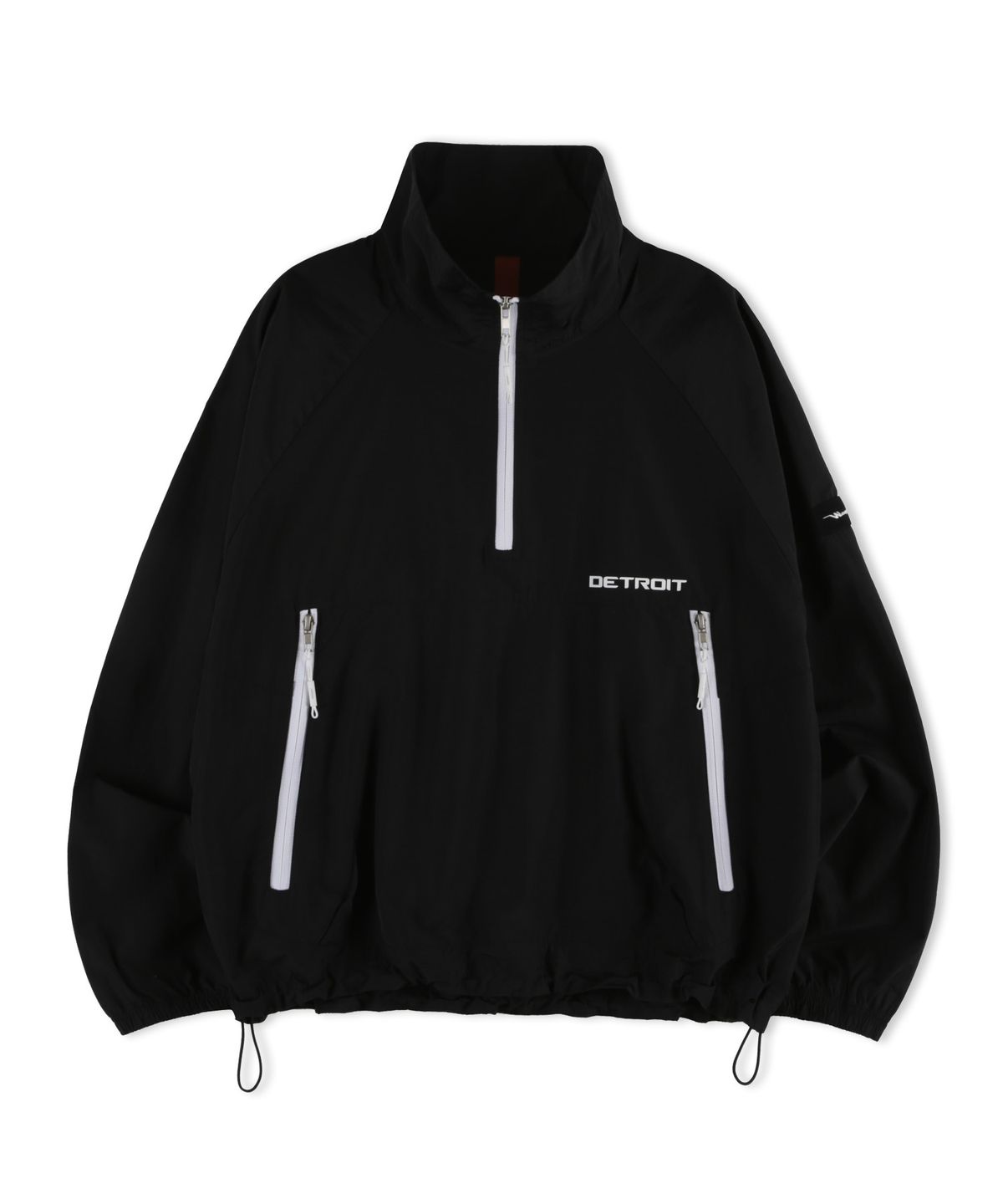 지프(JEEP) Wagoneer Zip-up Anorak (JO0JPU262BK)