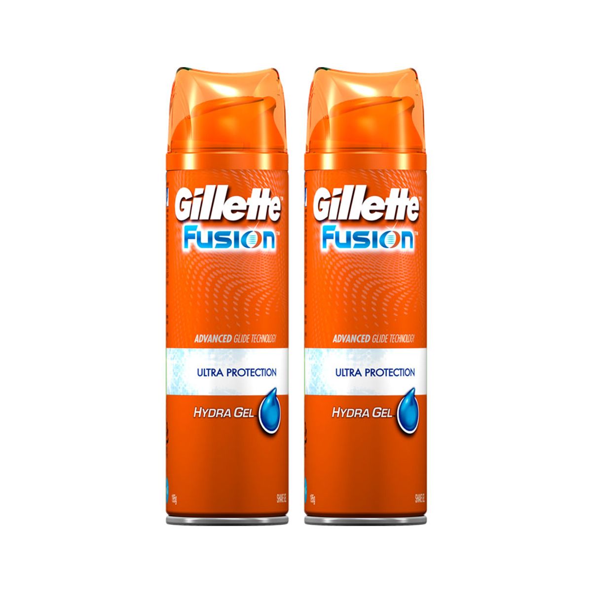 질레트(GILLETTE) 면도젤 퓨전 하이드라젤 울트라 프로텍션195g 2개