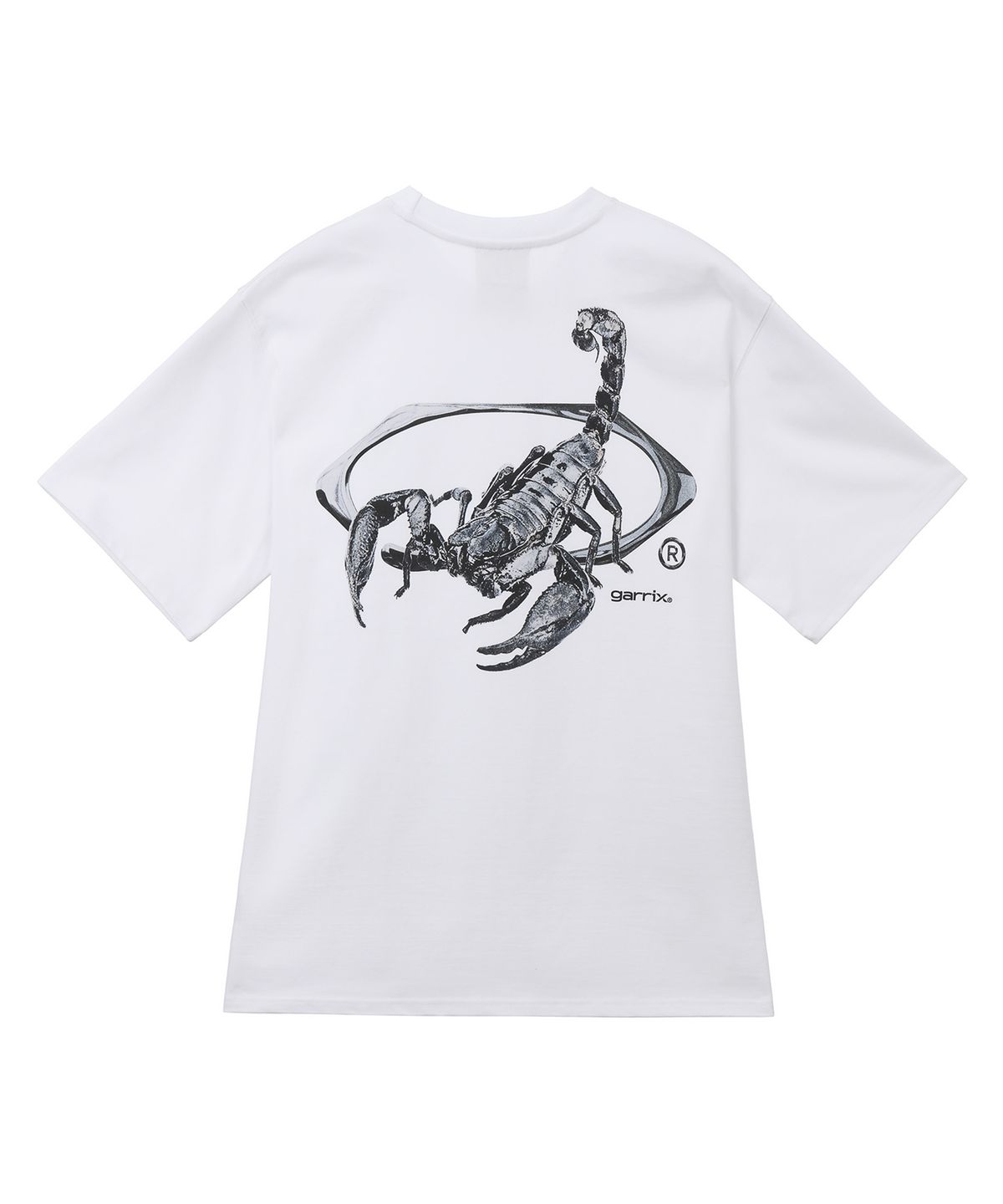 가릭스(GARRIX) METAL Scorpion PRINT T-shirts (White)