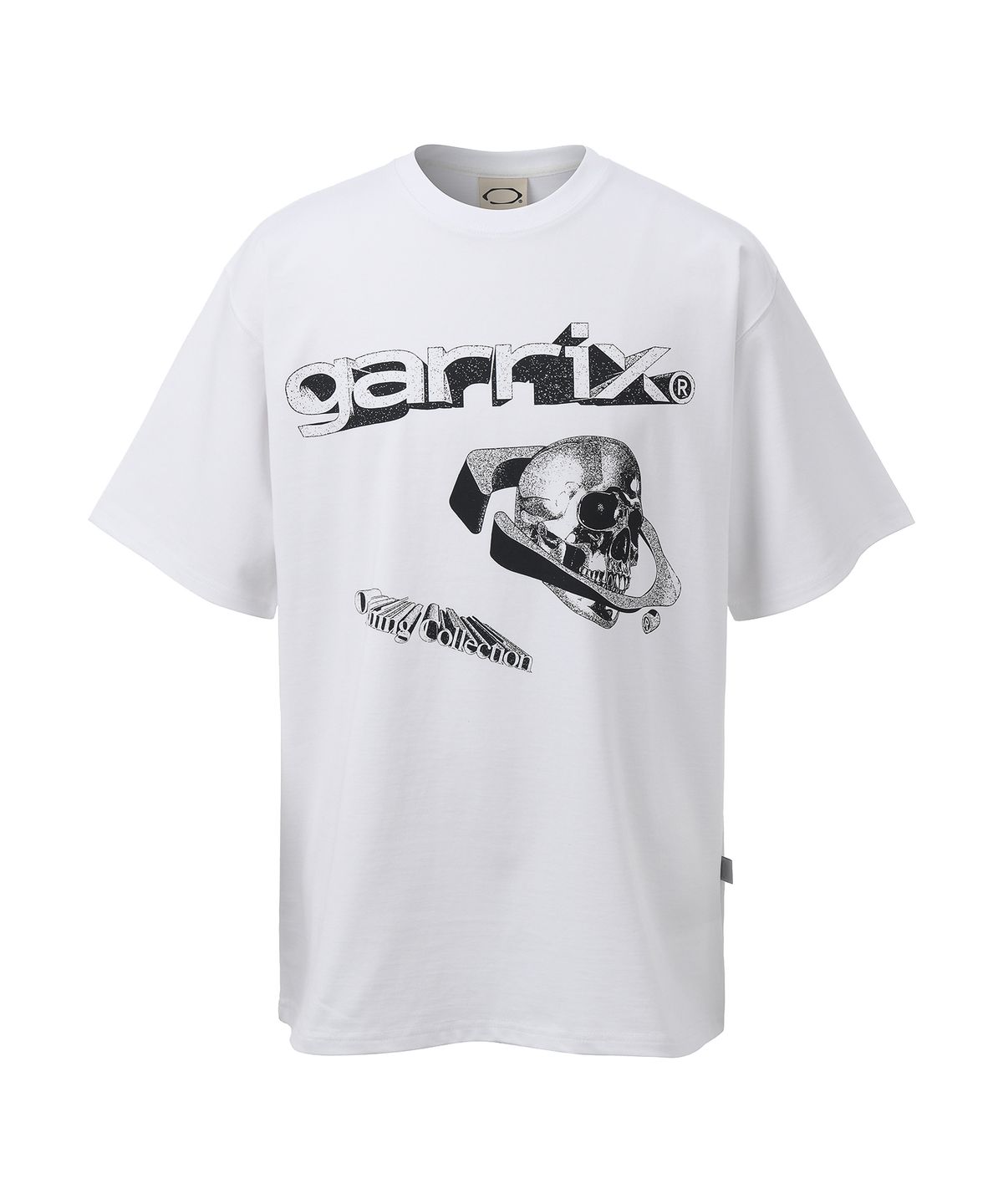 가릭스(GARRIX) Skull 3d T-shirts (White)