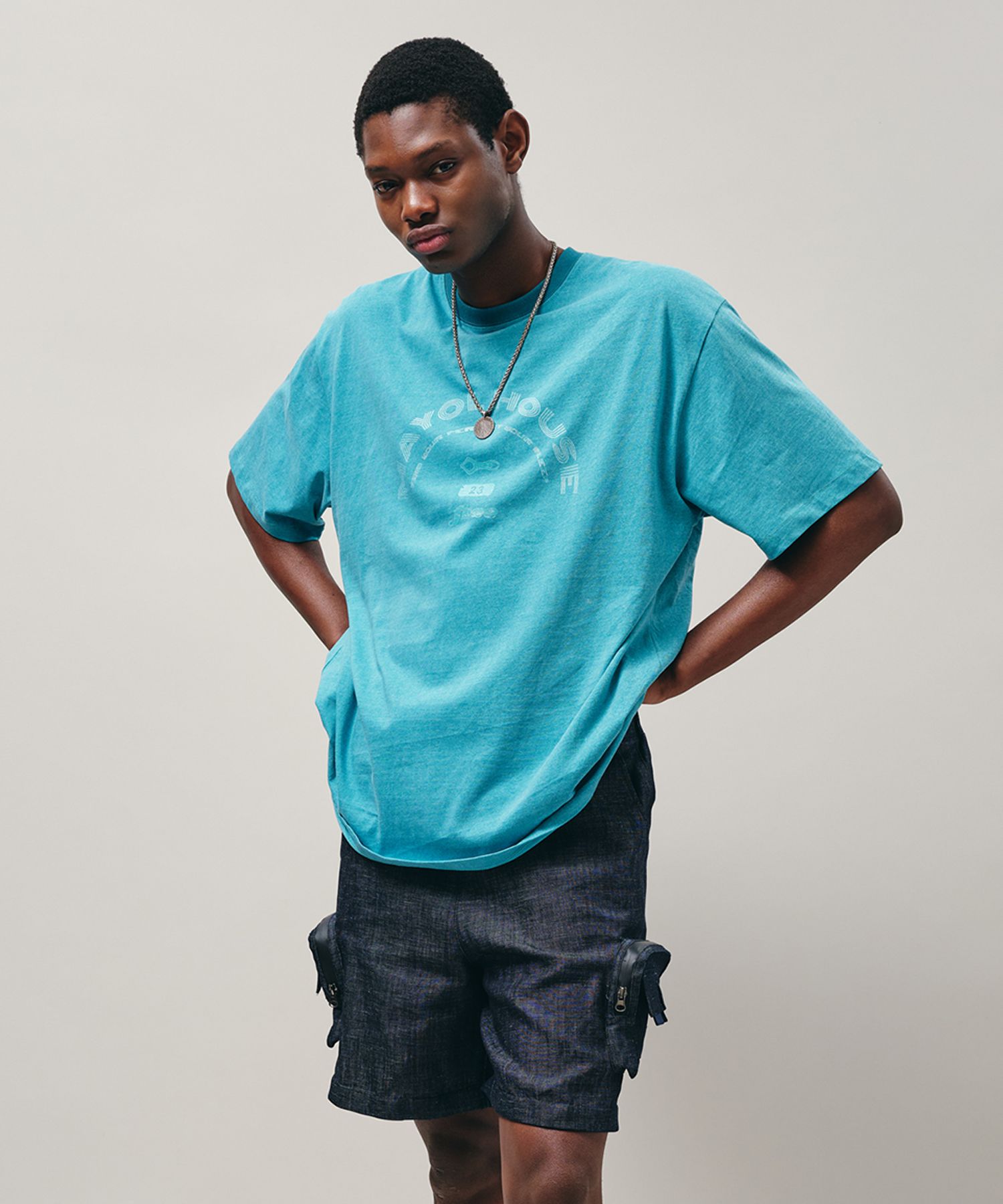 MAYOL_Vintage Logo Short Sleeve Unisex T-Shirt_Mint