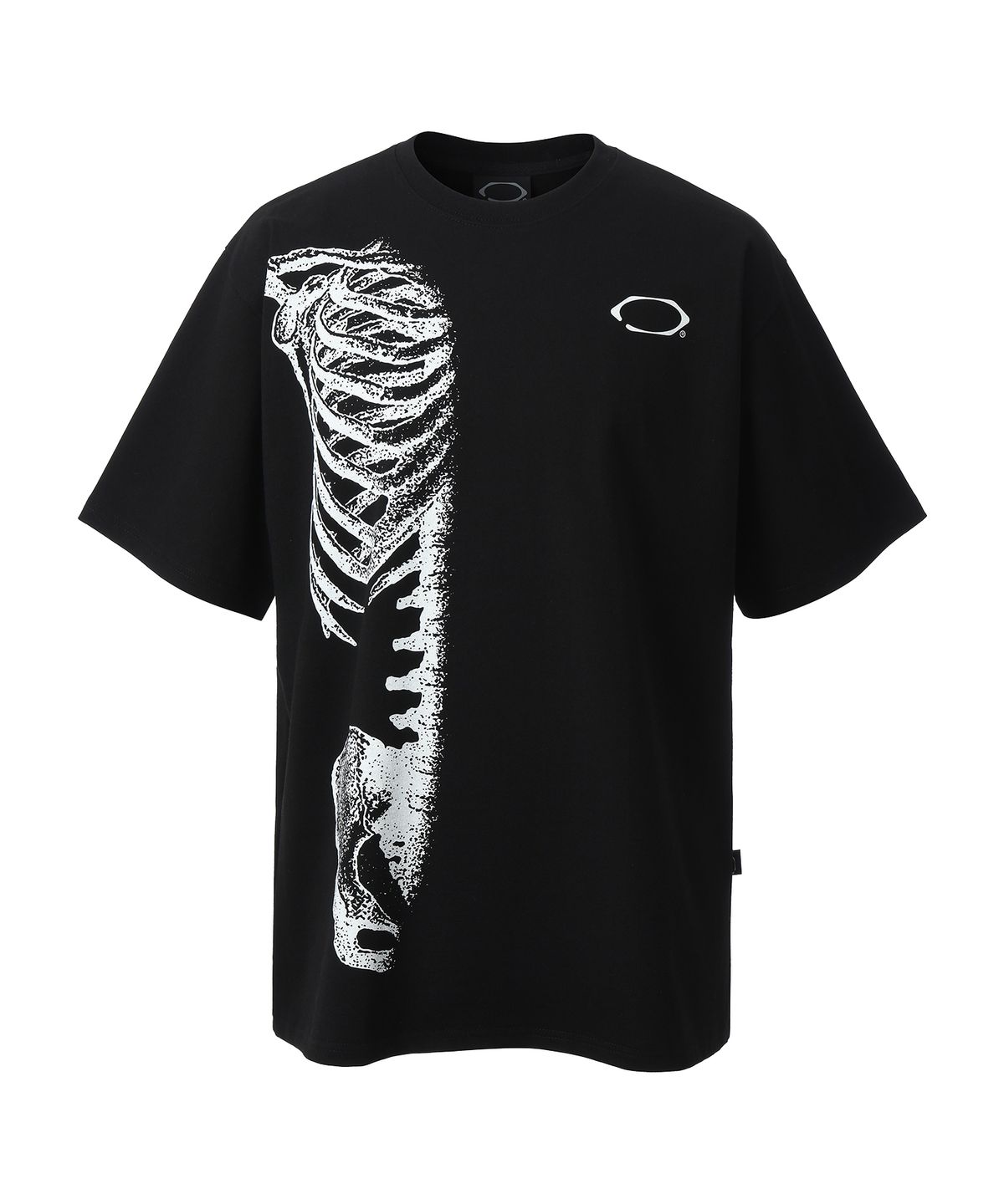 가릭스(GARRIX) Bone point drawing T-shirts (Black)