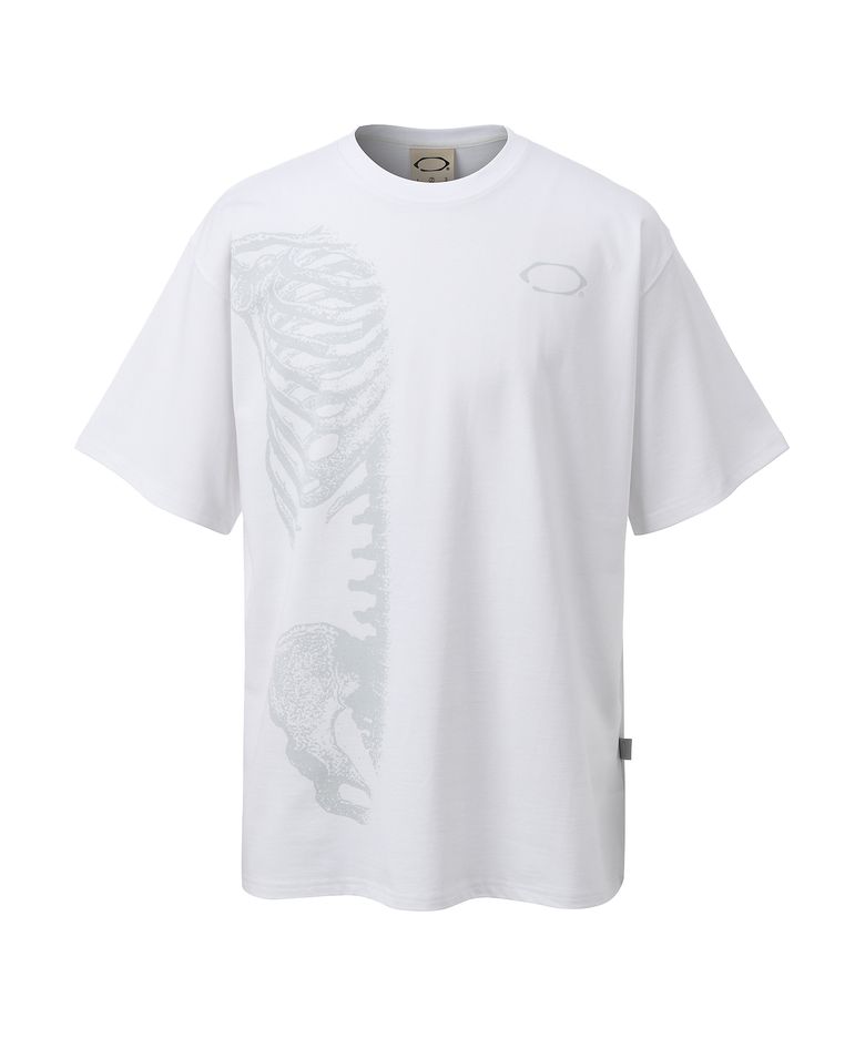 Bone point drawing T-shirts (White)