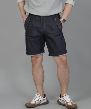 잉글리시맨  하프밴드 데님쇼츠 EMH-339 인디고