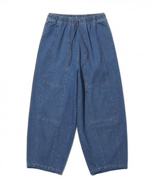DENIM HERITAGE WIDE PANTS / BLUE