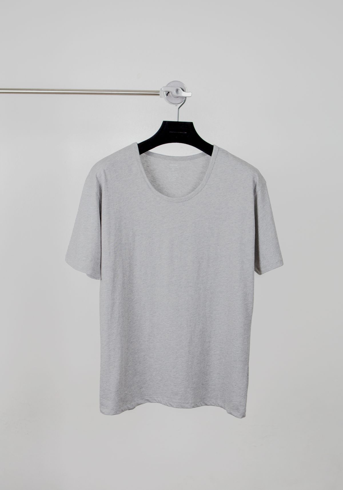 고저(GOZER) UNDER HALF T-SHIRT_GREY