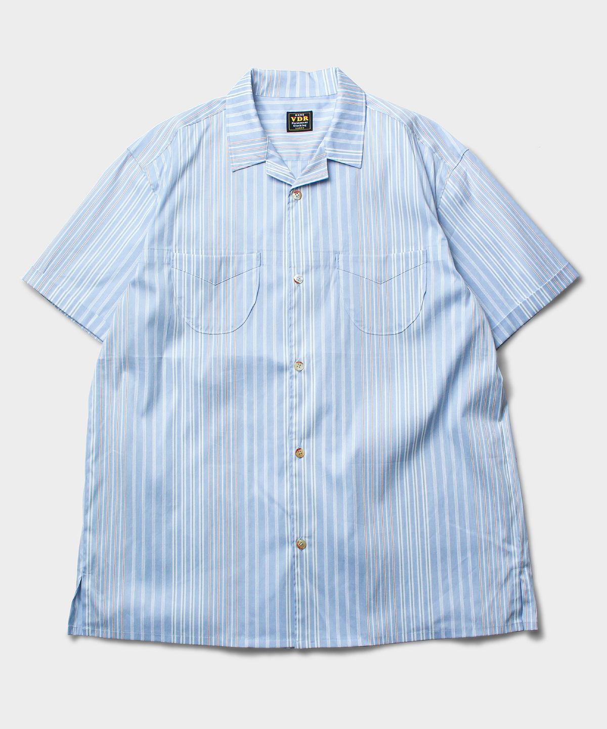 비디알(VDR) HEMINGWAY STRIPE SHIRTS [Glacier Lake]