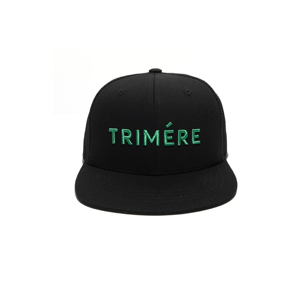 트리메르(TRIMERE) 로고 메쉬 스냅백 블랙