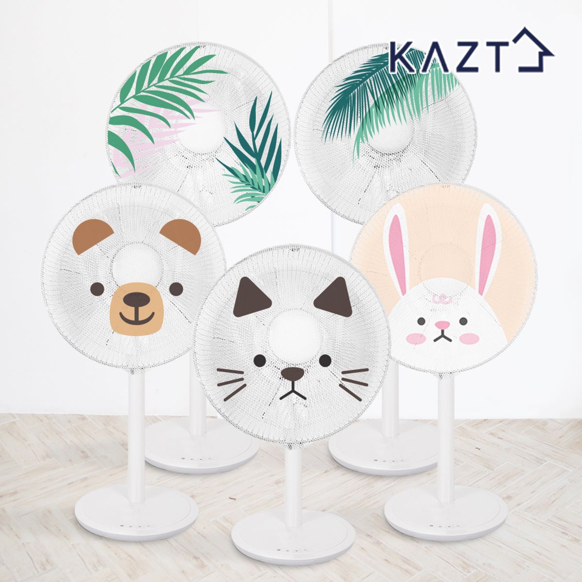가쯔(KAZT) 프리미엄캐릭터선풍기안전망2장