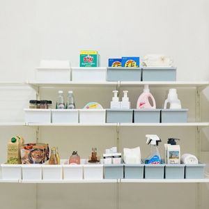 손잡이 팬트리 수납정리함 바구니 소10개+중6개+대4개