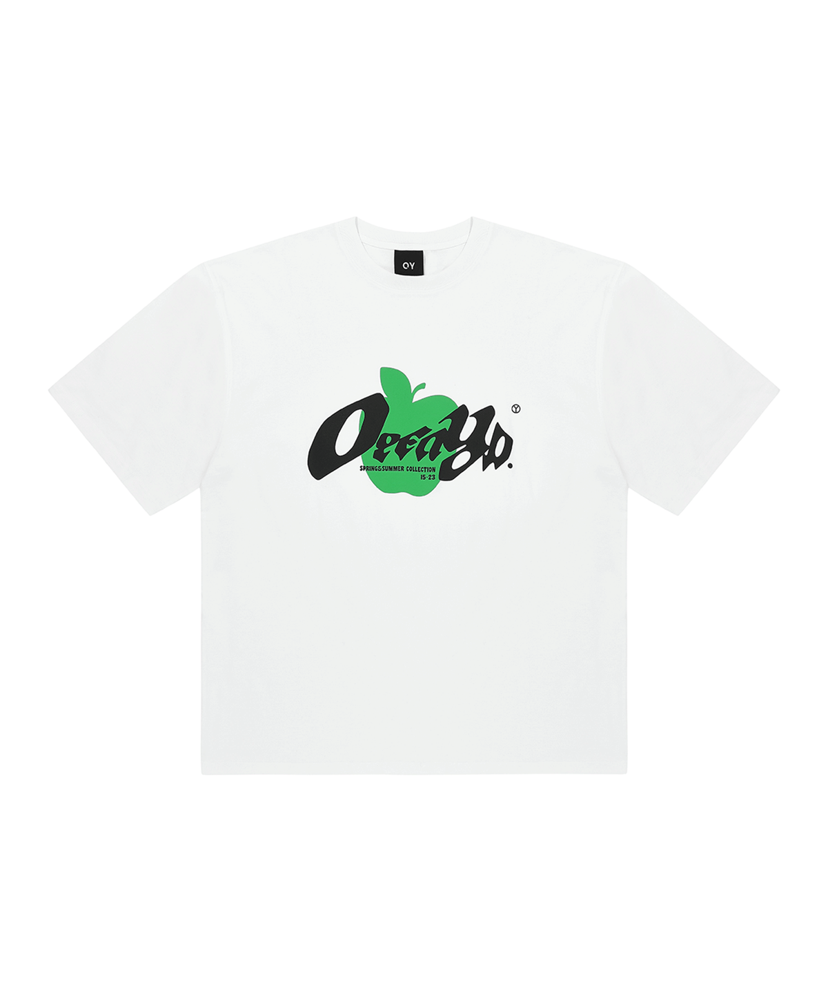 오픈야드(오와이)(OPENYARD(OY)) APPLE LOGO T-WHITE