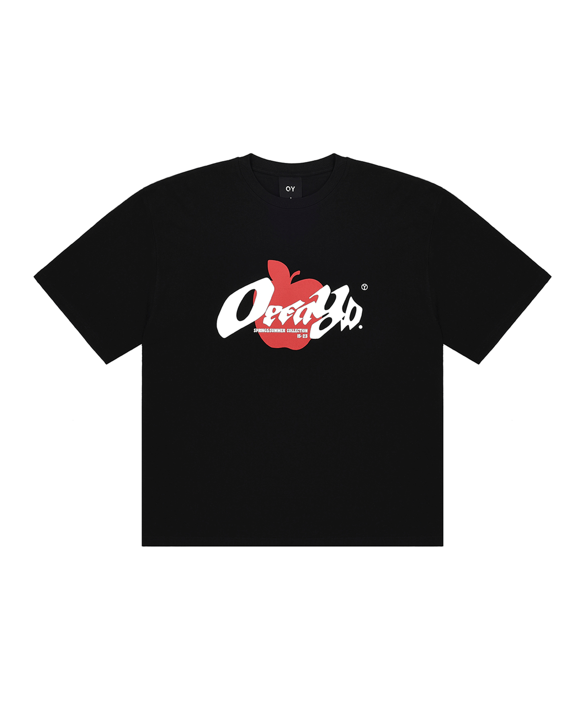 오픈야드(오와이)(OPENYARD(OY)) APPLE LOGO T-BLACK