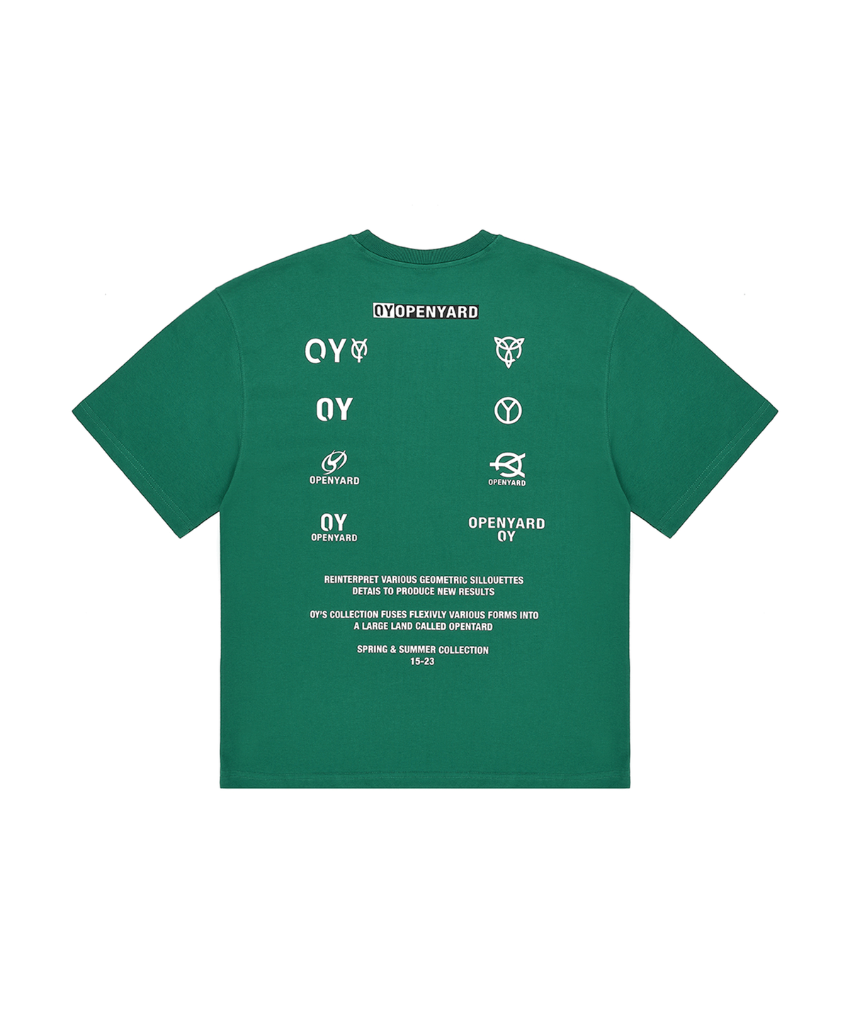 오픈야드(오와이)(OPENYARD(OY)) ARCHIVE LOGO T-FOREST GREEN
