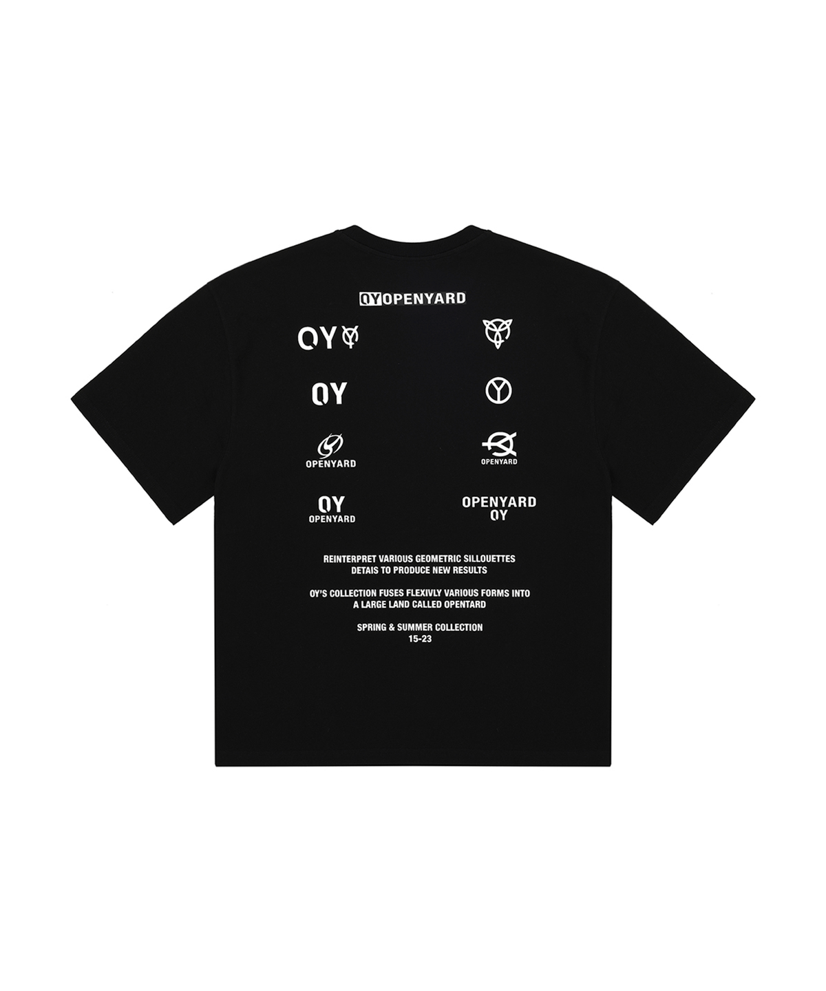 오픈야드(오와이)(OPENYARD(OY)) ARCHIVE LOGO T-BLACK