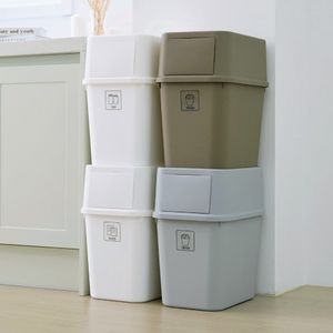 브라우니 다용도 분리수거함 대형 50L 1개